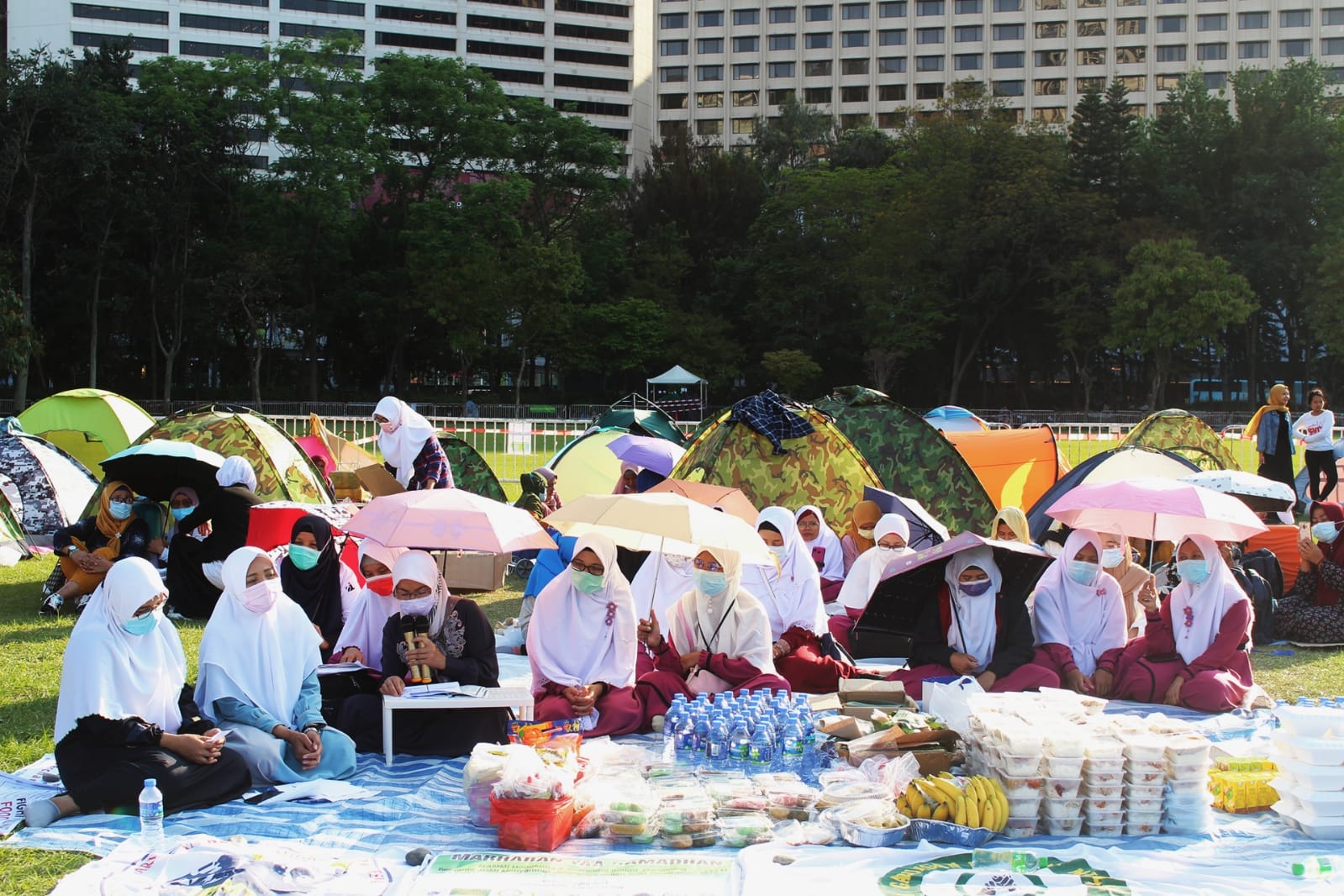 Geliat Pekerja Migran Indonesia di Hong Kong Sambut Ramadhan